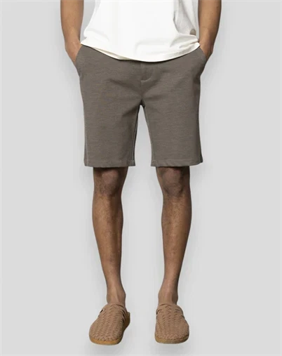 Clean Cut Copenhagen - Milano Brendon Jersey Shorts - Dark Khaki